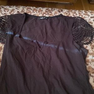 Black blouse from SHEIN